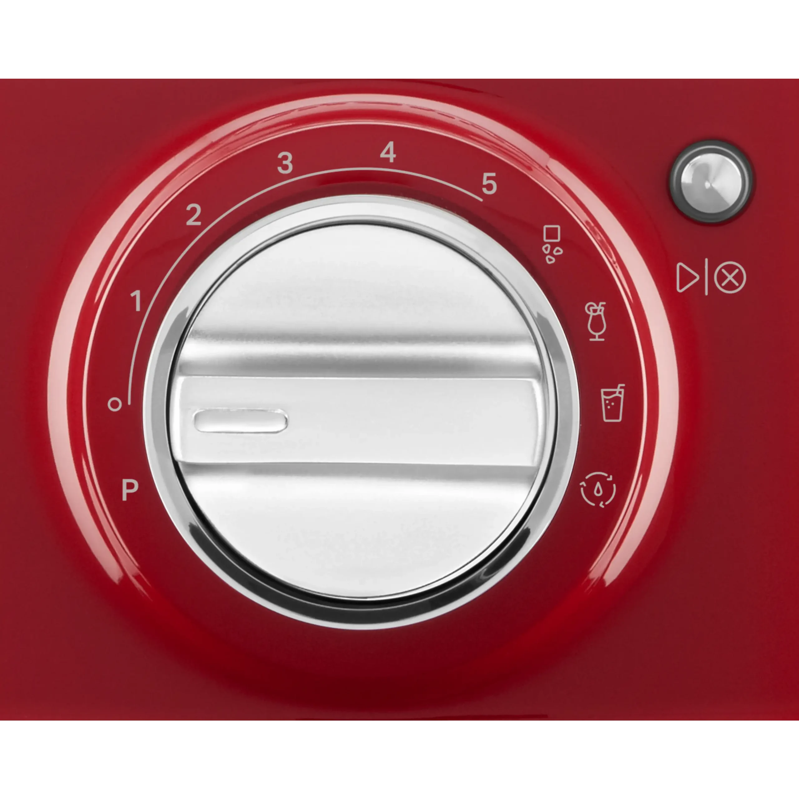 Batidora de vaso - KitchenAid 5KSB4026ECA K400, 1200 W, 1.40 l, Cuchilla de acero inoxidable, 5 Velocidades, Rojo - Imagen 3