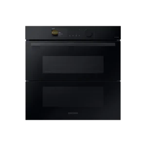 Horno a vapor - Samsung NV7B6795JAK/U1 Dual Cook Steam™, Multifunción, Pirolítico, 76 l, 59.5 cm, WiFi, Puerta Fléxible, Negro