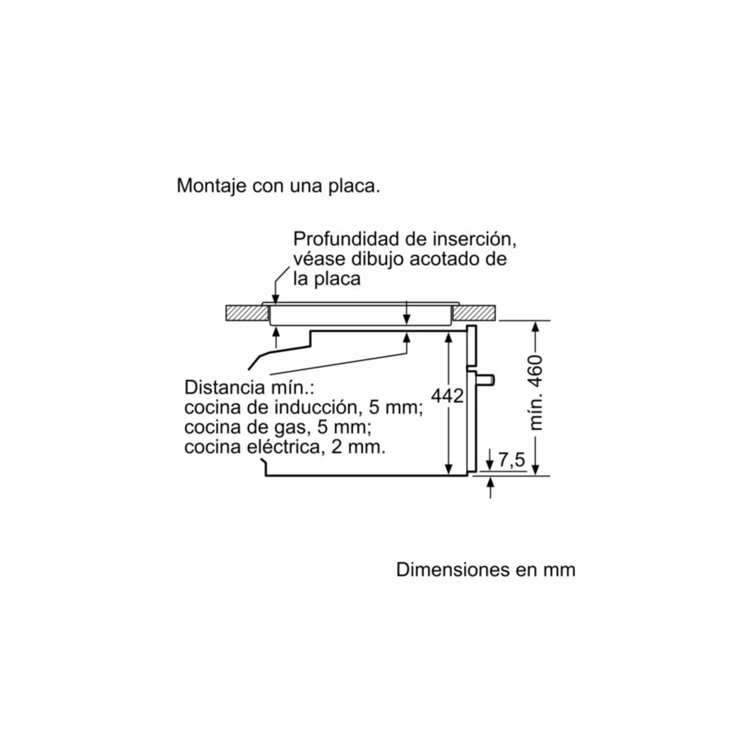 Horno compacto con microondas - Bosch CMG7761B1, Convencional, Limpieza Pirolítica y con agua, 45 l, Aire caliente 4D, Home Connect , 60 cm, Negro - Imagen 5