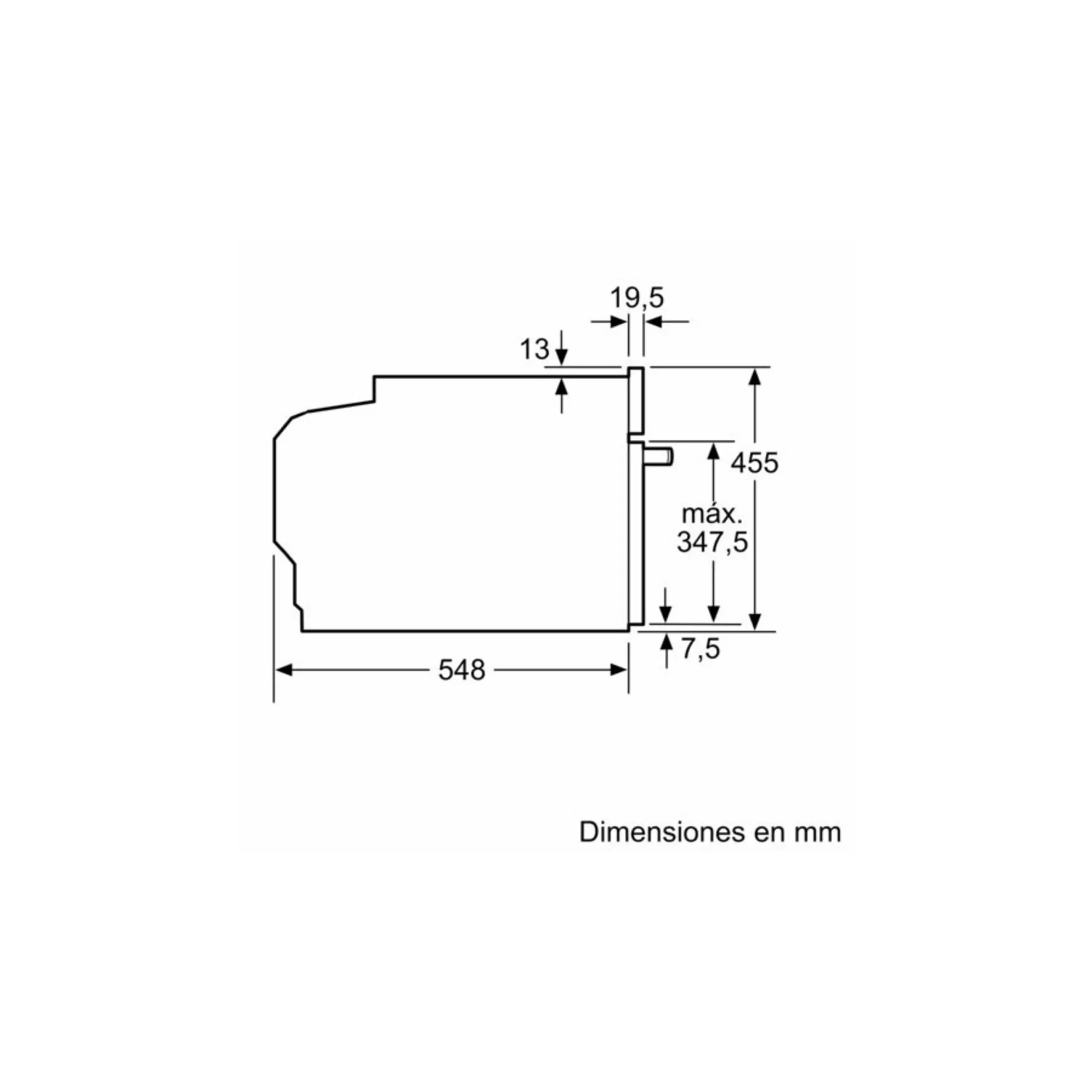 Horno compacto con microondas - Bosch CMG7761B1, Convencional, Limpieza Pirolítica y con agua, 45 l, Aire caliente 4D, Home Connect , 60 cm, Negro - Imagen 4
