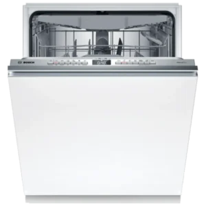 Lavavajillas integrable - Bosch SMV4ECX28E,Serie 4, 14 servicios, 6 programas, 60 cm, Home Connect, Silence Plus, Sin panelar
