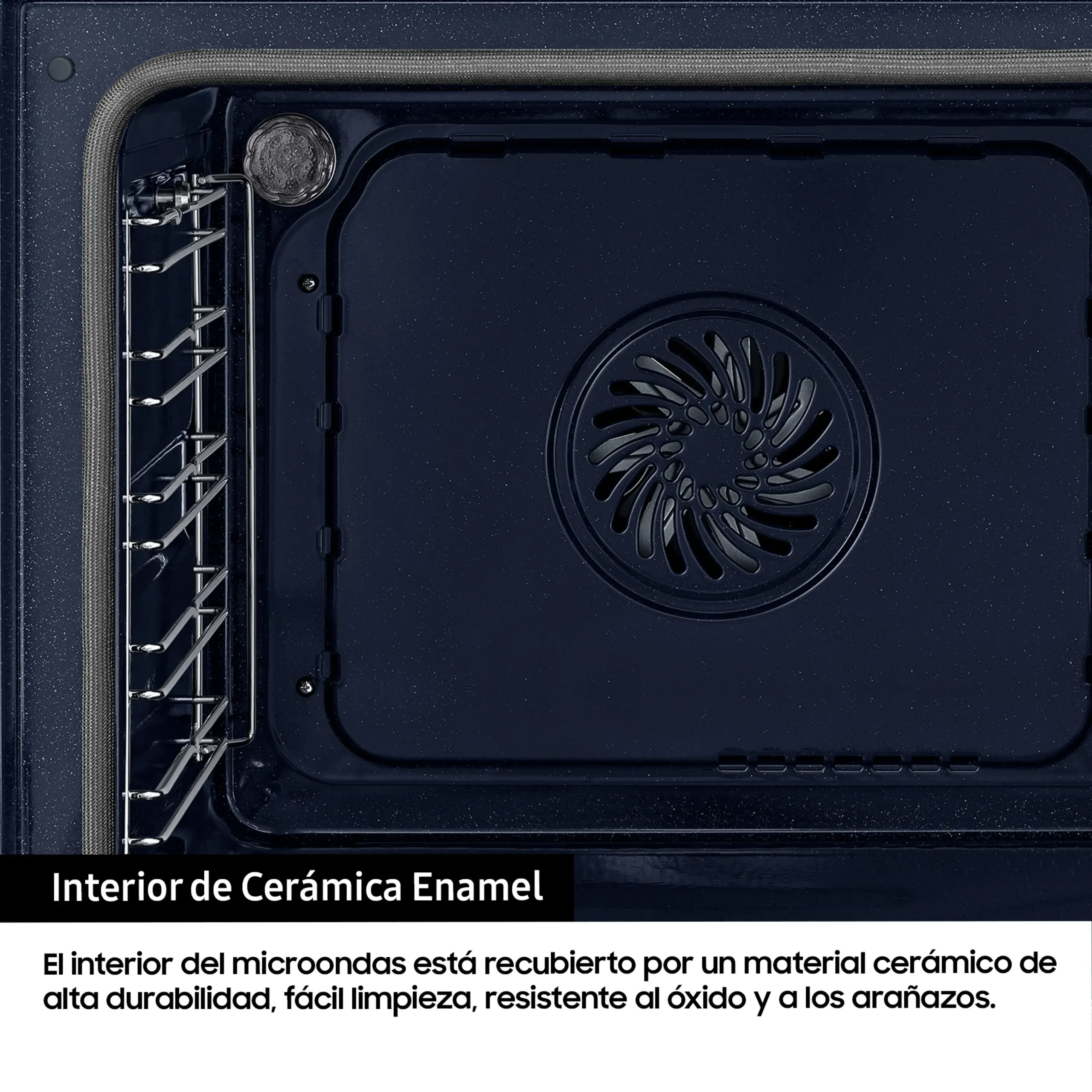 Horno - Samsung NV7B41301AS/U1, Multifunción, Pirolítico, 76l, 59.5 cm, WiFi, Inox - Imagen 4