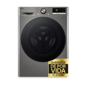 Lavadora carga frontal - LG F4WR7009AGS, Serie 700, 9 kg, 1400 rpm, 14 Programas, AI Direct Drive™, TurboWash™360˚, Inox