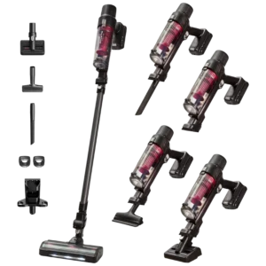 Aspirador escoba - Rowenta RH6A75WO X-Pert 7. 60 Animal Care, 140 W, 0.44 L, 45 min, Ligera, Multisuperficie, Especial mascotas, Rojo