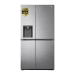 Frigorífico americano - LG GSLV71PZTD, No Frost, 179 cm, 635 l, DoorCooling+™, ThinQ™, Inox antihuellas