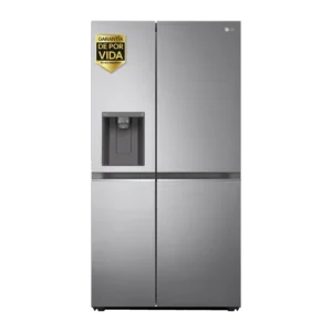 Frigorífico americano - LG GSLV71PZTD, No Frost, 179 cm, 635 l, DoorCooling+™, ThinQ™, Inox antihuellas