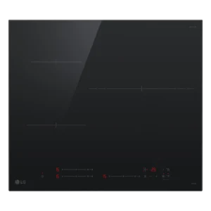 Placa inducción - LG CI5Z2421BN, 3 zonas, Zona grande de 32 cm, Stop&Go, ThinQ™, Negro