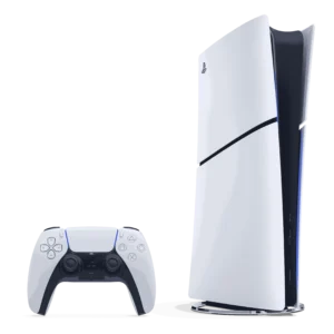 Consola - Sony PS5 Slim Digital Edition, 825 GB SSD, 4K, 1 mando, Chasis E, Blanco
