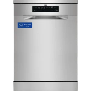 Lavavajillas - AEG FFB74927ZM, 14 servicios, 8 programas, 60 cm, Sistema AirDry, Inox