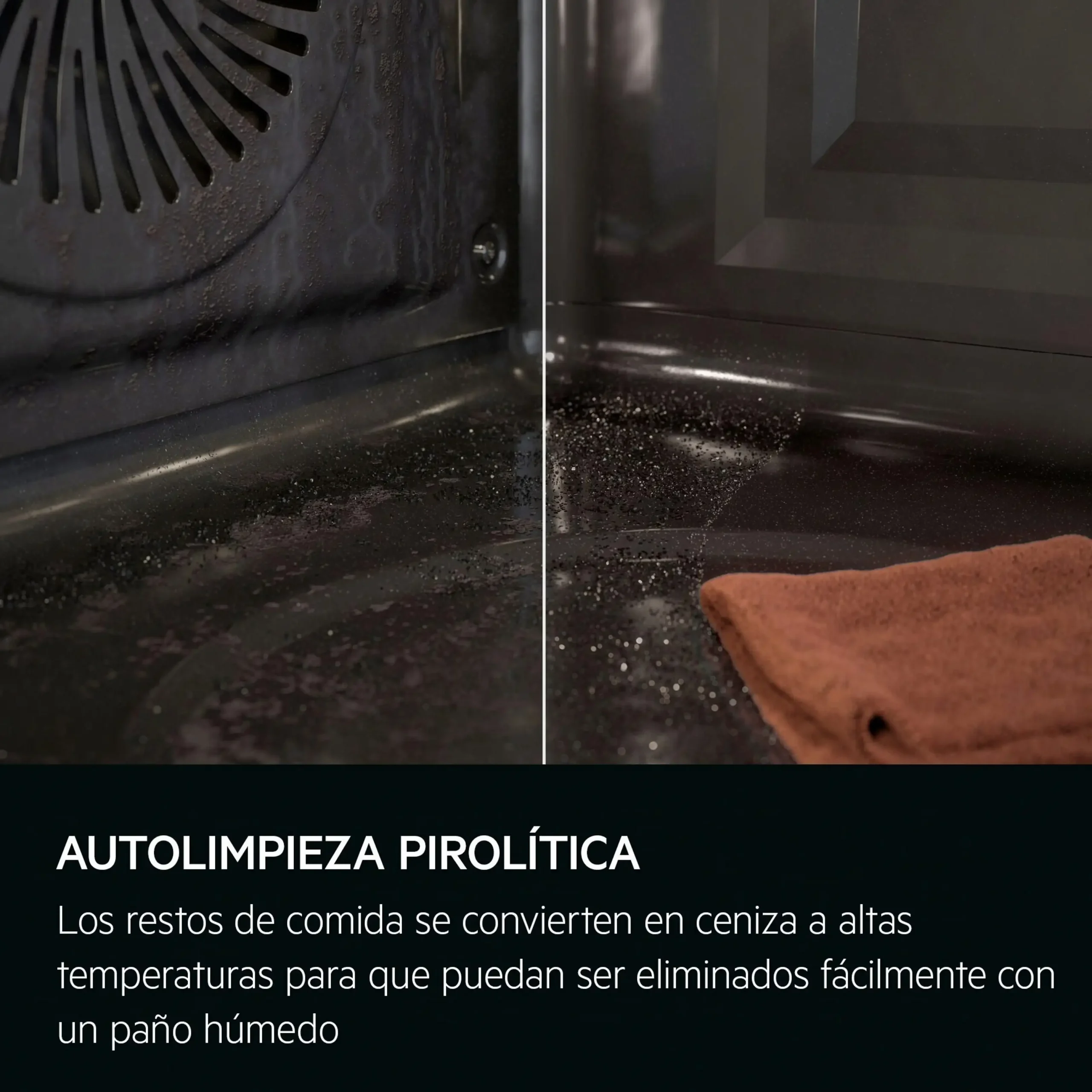 Horno a vapor - AEG BSE572360M, Multifunción, Pirolítico, 72 l, Sonda térmica, 60 cm, Inox - Imagen 2