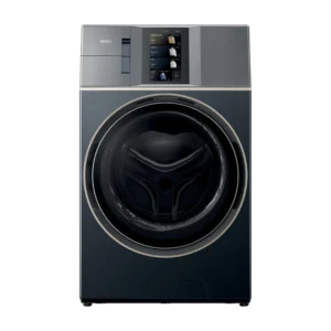 Lavadora secadora - Haier Couture Care Collection 11 HWD180BD12LGNU-S, 18 kg + 11 kg, 14 programas, Motor Direct Motion, Wi-Fi, Azul
