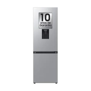 Frigorífico combi - Samsung Smart RB34C632DSA/EF, No Frost, 185.3cm, 341l, All Around Cooling, Dispensador de agua, WiFi, Inox