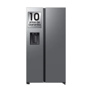 Frigorífico americano - Samsung Bespoke AI RS70F64KETEF, All Around Cooling, No Frost, 178.4 cm, 640 l, Dispensador agua y hielo, Inox