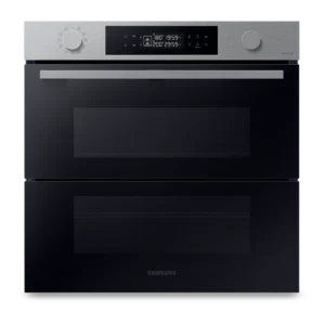 Horno - Samsung NV7B4530ZAS/U1 Dual Cook Flex, Multifunción, Pirolítico, 76l, 59.5 cm, WiFi, Puerta Flexible, Inox