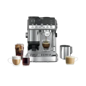 Cafetera express - Ninja ES352EU, 9 bar, 1650 W, 1.3 l, 1 taza, Space Gray