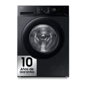 Lavadora carga frontal - Samsung WW90CGC04DABEC, 9kg, 1400 rpm, EcoBubble™, Función WiFi con SmartThings, Negro