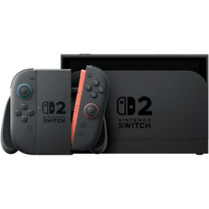 Consola - Nintendo Switch 2, 7.9” Full HD HDR 120 Hz, 256 GB, Magnetic Joy-Con 2 con modo ratón, Batería extraíble, Azul y Rojo Neón