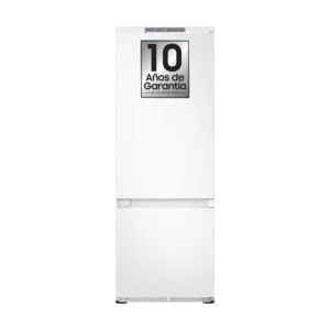Frigorífico combi integrable - Samsung BRB38G705DWWEF Bespoke AI, No Frost, 193.5 cm, 389 l, Blanco
