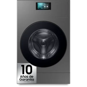 Lavadora secadora - Samsung WD18DB8995BZT2, 18 kg + 11 kg, 1000 rpm, 22 programas, AI Laundry Combo™, Clase A, Antracita