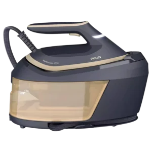 Centro de planchado Philips PerfectCare Serie 6000 PSG6066/20, 2400 W, 8 Bar, Vapor 130 g/min, Golpe 600 g, 1,8 L, Sistema antical integrado