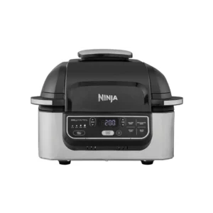 Freidora de aire - NINJA AG301EU PARRILLA INT FREI AIRE 5EN1, 1760 W, 3,8 l, Negro