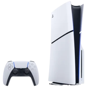 PS5 - SONY Slim edición estándar, 1 mando, Chasis D, 1 TB, Blanco