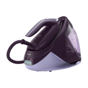 Centro de planchado - PHILIPS PSG7150/30, 2100 W, 600 g/min, 8 bar, Suela SteamGlide Elite, Púrpura